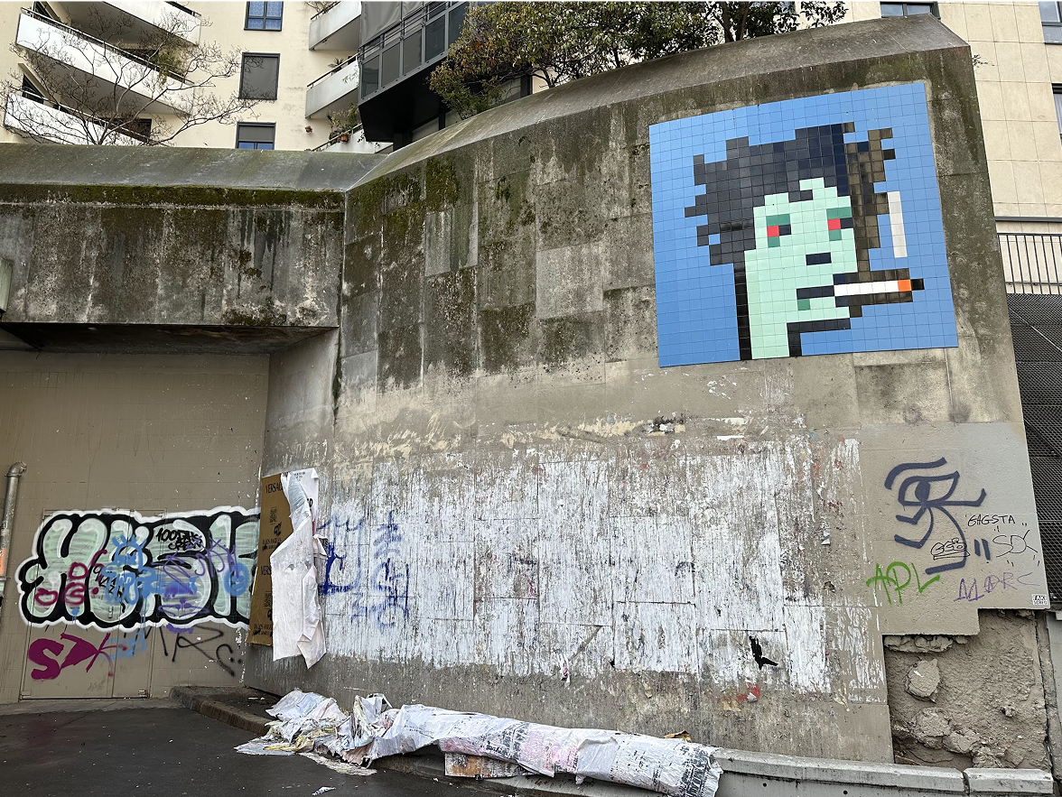 Paris Space Invader