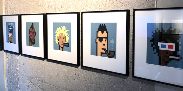 A Physical Model for Digital Art Ownership &mdash; The CryptoPunks in their First Gallery Show